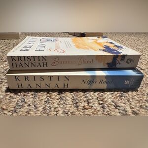 Kristin Hannah Book Set, Summer Island & Night Road, Paperback, New!